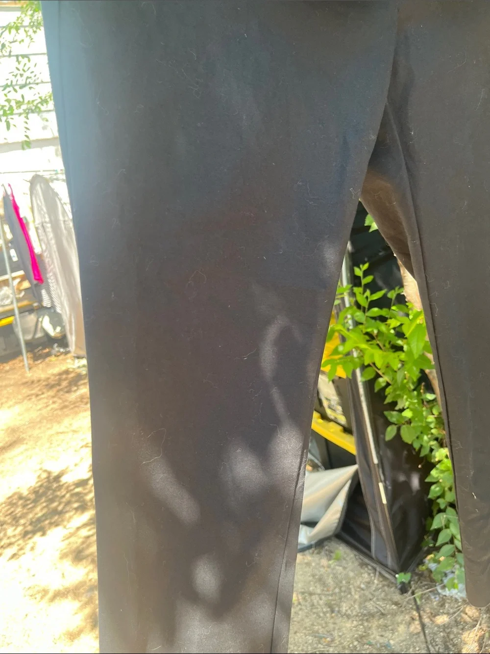 Chico's Black Ankle-Length Cropped Pants